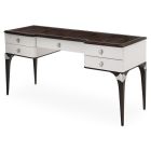AICO Michael Amini Paris Chic Vanity/Desk Espresso in Espresso (Promo)