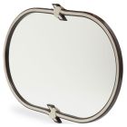AICO Michael Amini Paris Chic Wall Mirror in Espresso (Promo)
