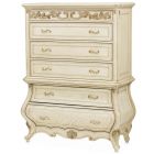 AICO Michael Amini 6 Drawer Vertical Storage Cabinet Chest of Drawers