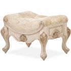 AICO Michael Amini Platine De Royale Vanity Bench Champagne