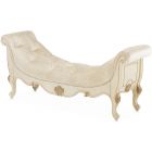AICO Michael Amini Platine De Royale Non-Storage Bed Bench - Champagne