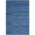 Nourison Home Washables NWB03 4' x 6' Blue Modern Indoor Rug