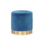 Lily Koo Olivia Ottoman in Kerala Gold