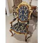 Francesco Molon Carved Armchair