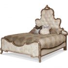 AICO Michael Amini Platine de Royale King Panel Bed
