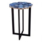 Moe's Home Collection Azul Agate Accent Table (Dropshippable)