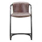 Moe's Home Collection Freeman Counter Stool in Light Brown (Dropshippable)