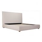 Moe's Home Collection Luzon Queen Bed with Tall Headboard in Wheat