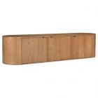 Moe's Home Collection Theo Media Bench in Natural