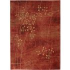 Nourison Home Somerset ST74 9'6" x 13' Flame Rustic Indoor Rug