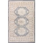 Nourison Home Serenity Home SRH01 3'11" x 5'11" Ivory Blue Vintage Indoor Rug (Dropshippable)