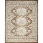 Nourison Home Serenity Home SRH01 5'3" x 7'3" Ivory Mocha Vintage Indoor Rug (Dropshippable)