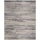Nourison Home Serenity Home SRH03 7'10" x 9'10" Ivory Grey Blue Modern Indoor Rug (Dropshippable)