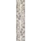 Nourison Home Serenity Home SRH06 2'2" x 7'6 Ivory Grey Modern Indoor Rug (Dropshippable)