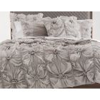 AICO Michael Amini Savanna 6pc King Comforter Set - Stone (Promo)