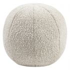 TOV Furniture Boba 14" Beige Boucle Pillow
