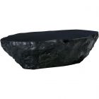TOV Furniture Crag Coffee Table - Black Concrete