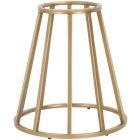 Essentials For Living Traditions Turino Round Dining Table Base Brushed Gold
