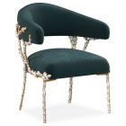 Caracole Upholstery Glimmer Of Hope Accent Chair in Fabric 2794 60CC