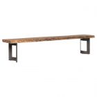 Moe's Home Collection Bent Small Bench in Brown