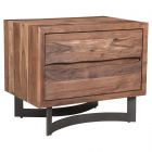 Moe's Home Collection Bent Nightstand in Brown