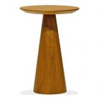 Mobital Tower Medium End Table in Walnut Veneer 
