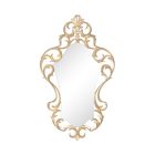 Lily Koo Wilhelm Irregular Mirror in Champagne Silver