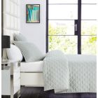 AICO Michael Amini Whitehaven 3pc Queen Coverlet/Duvet Set - Frost
