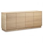 Moe's Home Collection Round Off Sideboard in Natural Oak