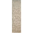 Nourison Home Silk Shadows SHA03 2'3" x 8' Light Gold Vintage Indoor Rug (Dropshippable)