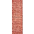 Nourison Home Weston WES01 2'3" x 7'6" Brick Modern Indoor Rug (Dropshippable)