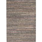 Nourison Home Plateau PAE01 5'6" x 7'5" Grey/Flame Modern Indoor Rug (Dropshippable)