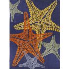 Nourison Home Aloha ALH28 7'10" x 10'6" Blue Multicolor Rectangle Outdoor Rug