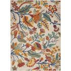 Nourison Home Allur ALR09 4' x 6' Ivory Multicolor Rectangle Bohemian Indoor Rug