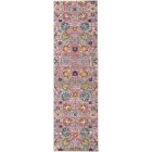 Nourison Home Passion PSN01 2'2" x 10' Silver Bohemian Indoor Rug (Dropshippable)