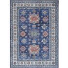 Nourison Home Fulton FUL02 7'10" x 9'10" Blue Vintage Indoor Rug (Dropshippable)