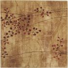 Nourison Home Somerset ST74 6'7" x Square Latte Rustic Indoor Rug