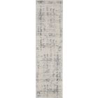 Nourison Home Rustic Textures RUS06 2'2" x 7'6" Ivory/Blue Modern Indoor Rug (Dropshippable)