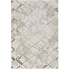 Nourison Home Glitz GLZ02 3'11" x 5'11" Ivory/Grey Modern Indoor Rug