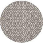 Nourison Home Jubilant JUB19 8' x Round Grey Contemporary Indoor Rug (Dropshippable)