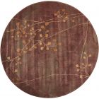 Nourison Home Somerset ST74 5'6" x Round Multicolor Rustic Indoor Rug