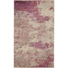 Nourison Home Celestial CES02 3' x 5' Ivory/Pink Modern Indoor Rug (Dropshippable)
