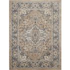Nourison Home Quarry QUA05 8'10" x 11'10" Beige/Grey Farmhouse Indoor Rug (Dropshippable)