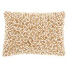 Nourison Home Sofia Fully Beaded Pearls 10" x 14" Ivory Gold Indoor Throw Pillow