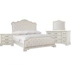 Bernhardt Mirabelle Upholstered Panel Bedroom Set - Queen