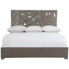 Bernhardt Interiors Calavaras Laminated Teak Panel Bed, King #2620-011 (Grade D)