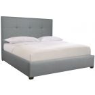 Bernhardt Interiors Derrick Low Tufted Bed, King #B352-010 (Grade D)