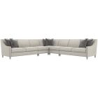 Bernhardt Interiors Upholstery 5pc Palisades Sectional #1724-100 (Grade K)
