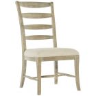 Bernhardt Rustic Patina Ladderback Side Chair in Sand
