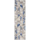 Nourison Home Elation ETN12 2'3" x 7'6" Grey/Multi Modern Indoor Rug (Dropshippable)